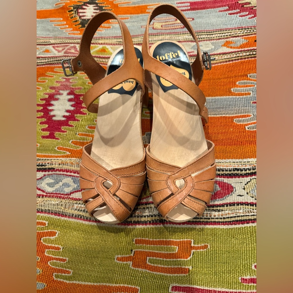 Swedish Hasbeens Clog Sandals